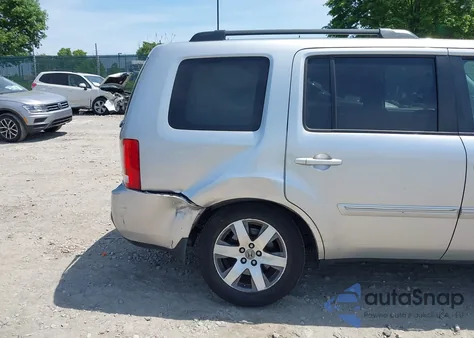 2013 Honda Pilot Touring from USA, damaged, VIN 5FNYF4H95DB048371
